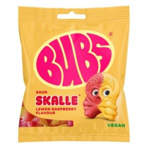 bubs mini lemon raspberry skulls